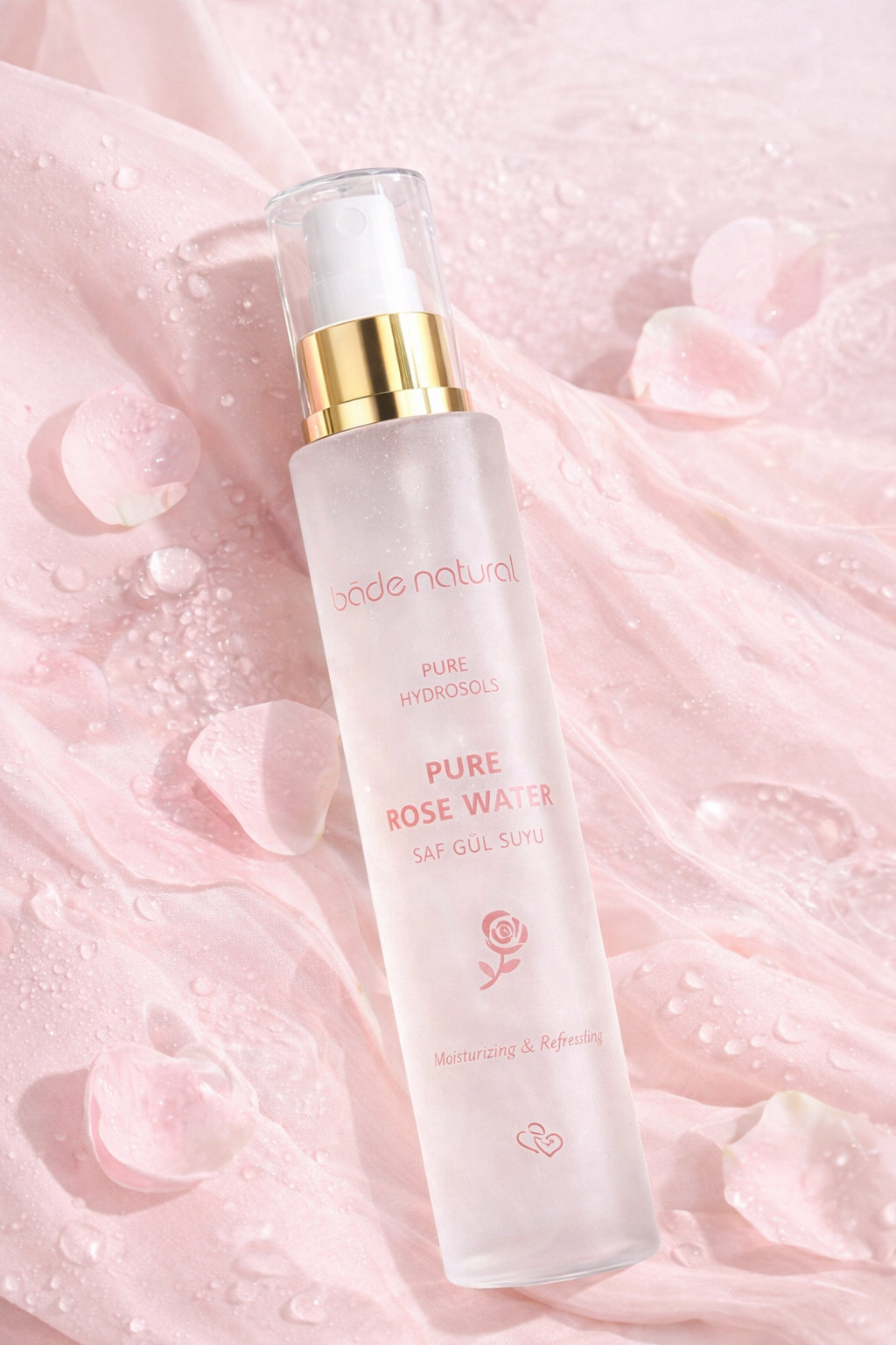 bâde natural pure rose water – 100% natural rose hydrosol bâde natural pure rose water – 100% natural rose hydrosol