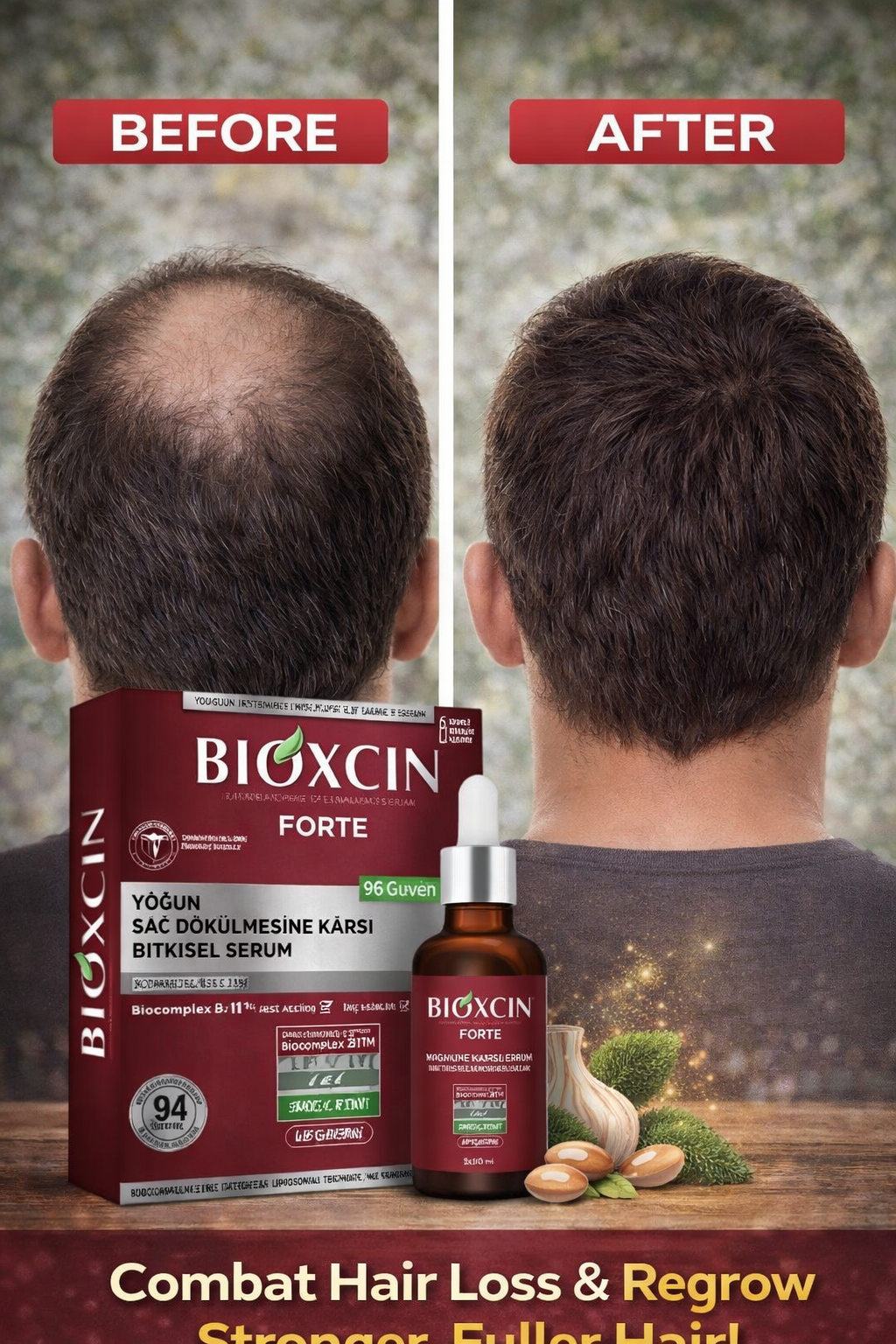 bioxin forte intensive herbal serum for hair loss – 3x50 ml bioxin forte intensive herbal serum for hair loss – 3x50 ml